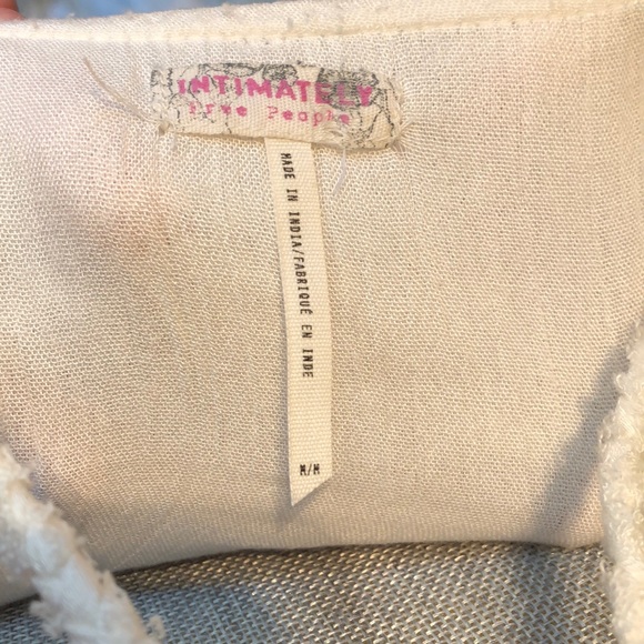 NEW-ish Free People Crinkled Crepe Star Slip Dress - Picture 5 of 5